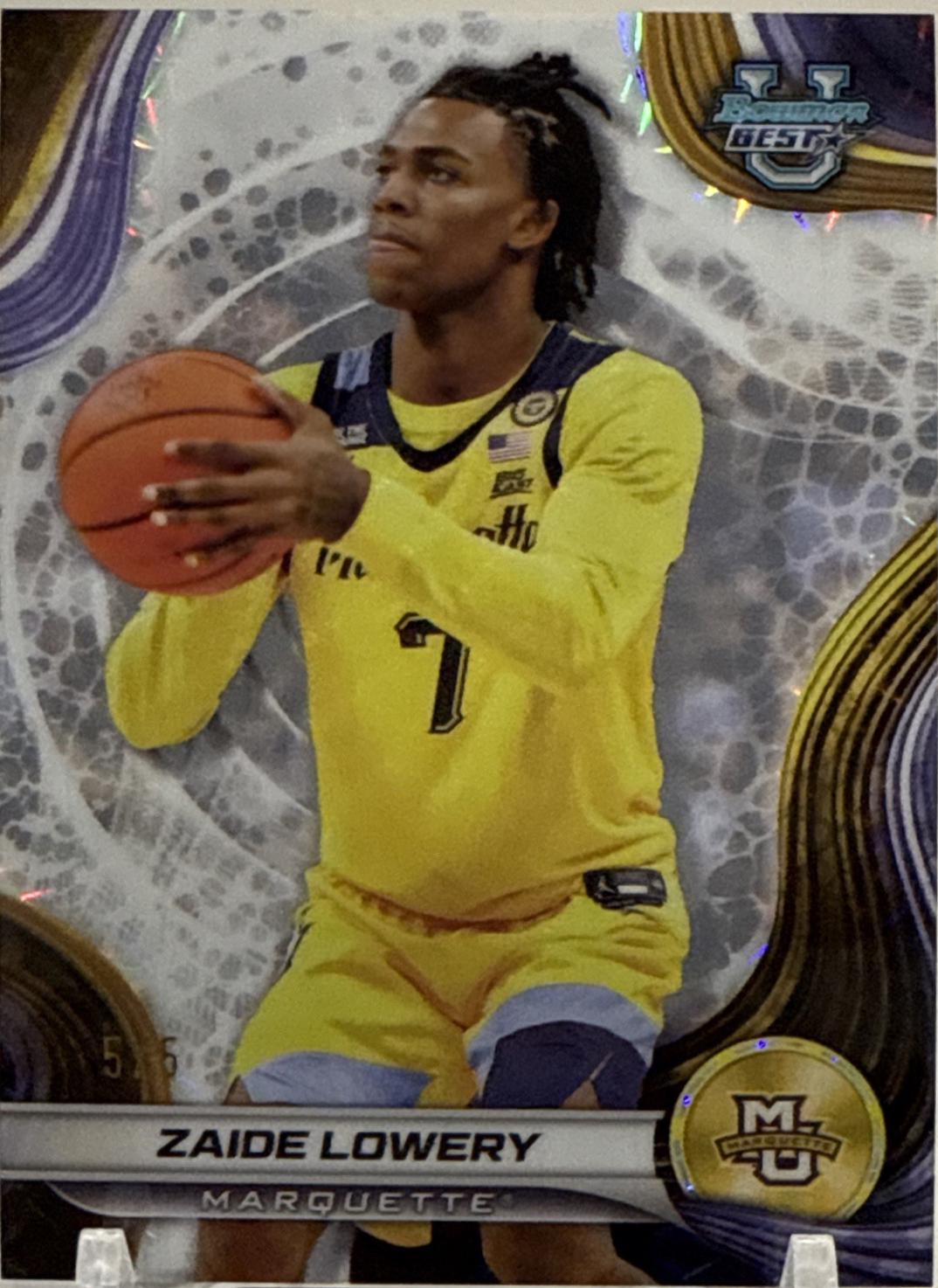 Zaide Lowery [White Geometric Refractor] #83
