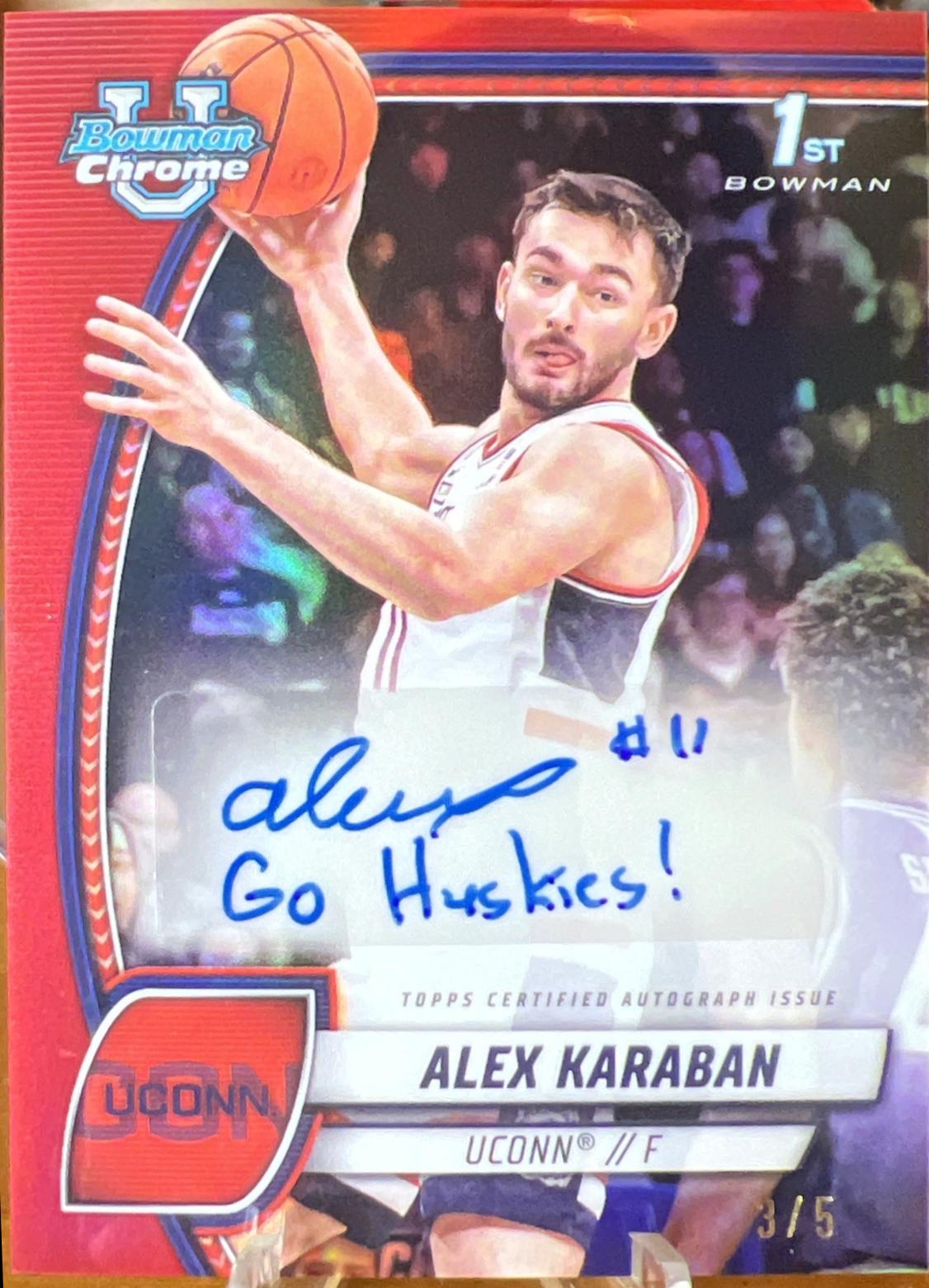 Alex Karaban [Red Refractor] #100