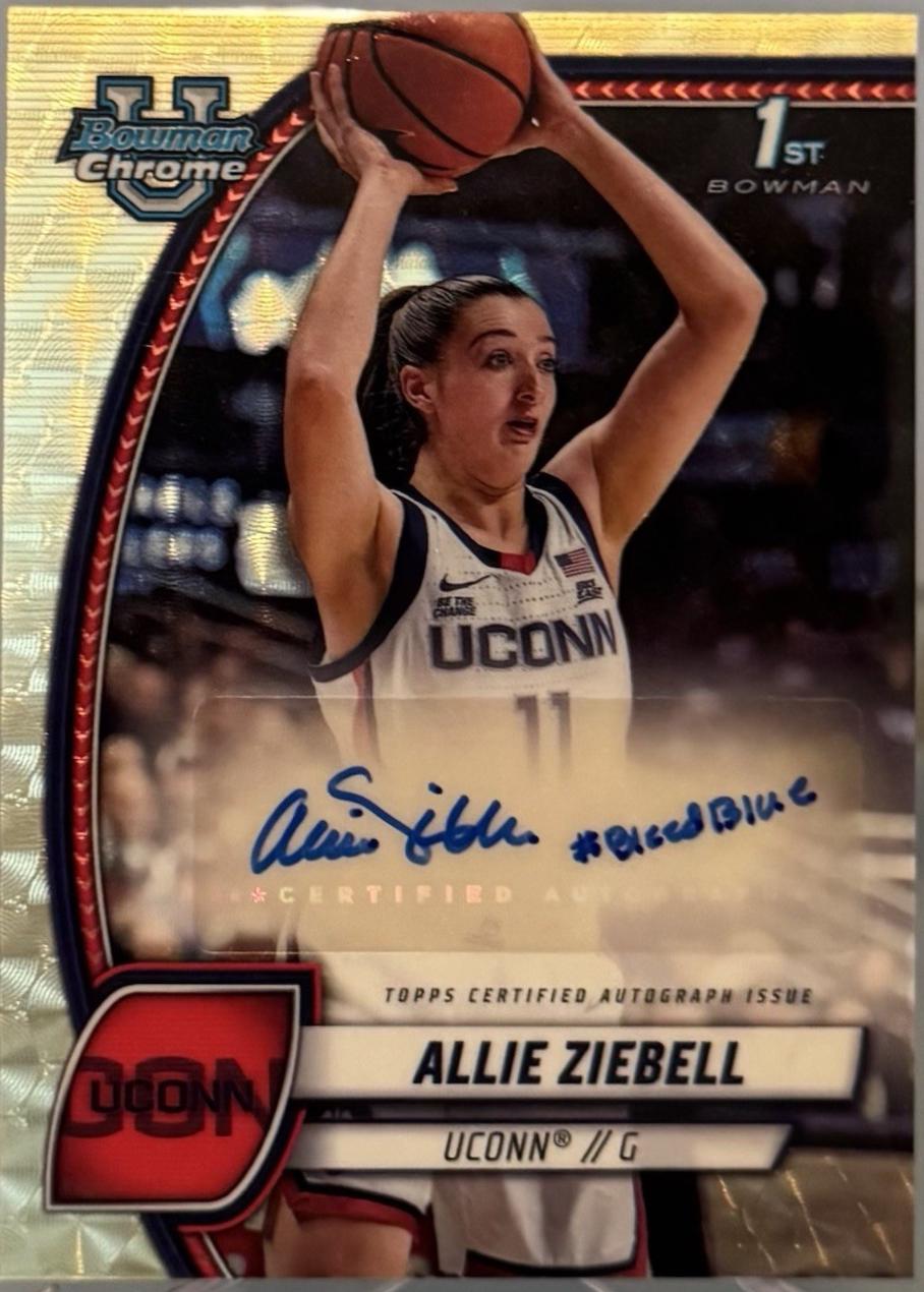 Allie Ziebell [Superfractor Autograph] #5