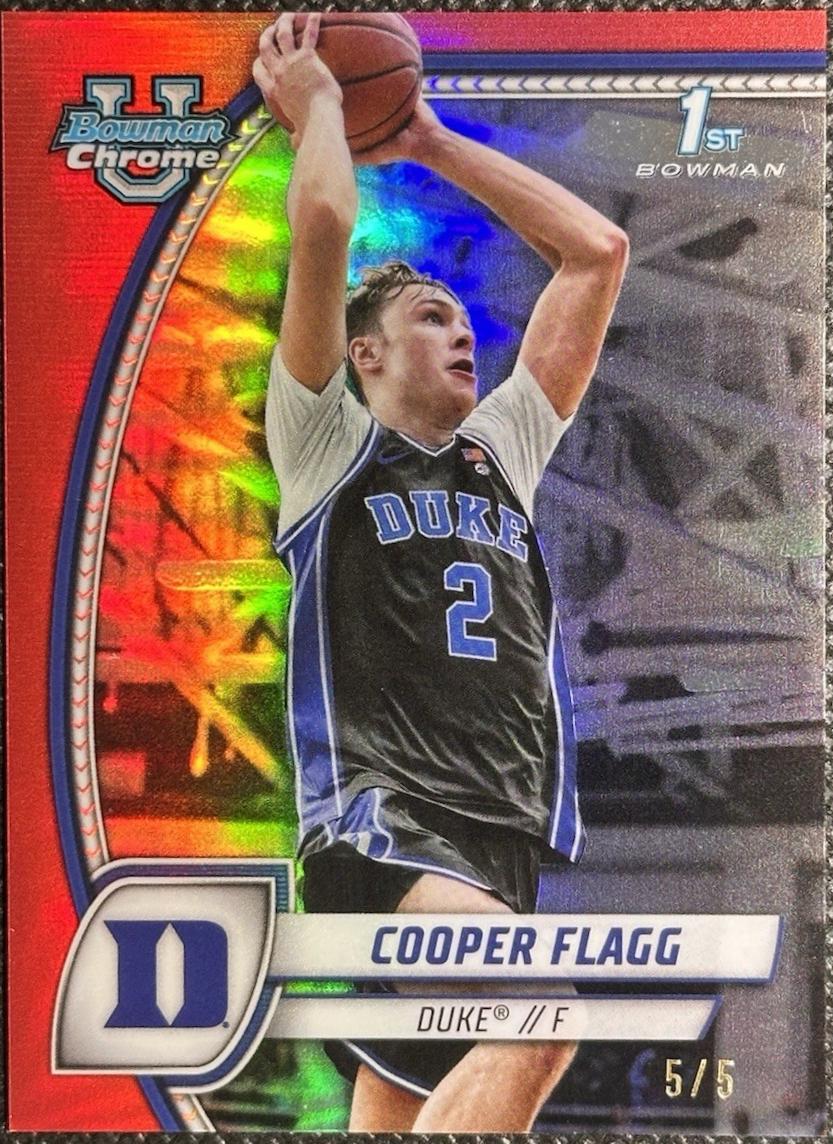 Cooper Flagg [Red Refractor] #16