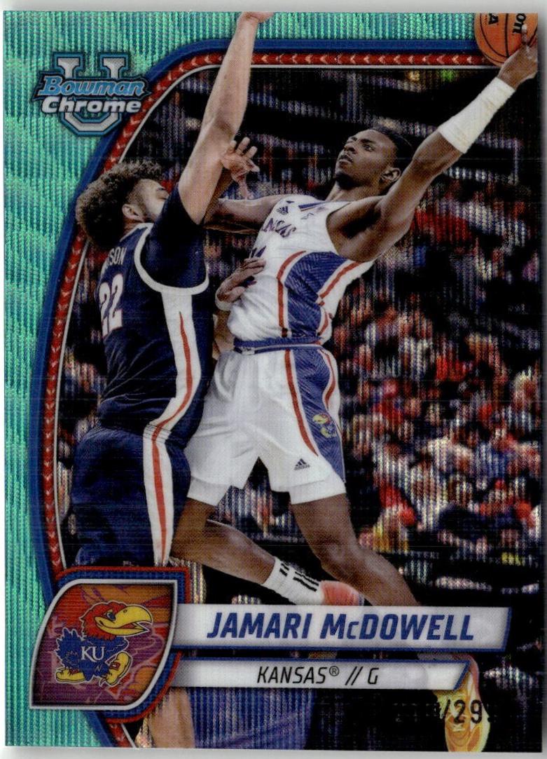 Jamari McDowell [Aqua Wave Refractor] #81