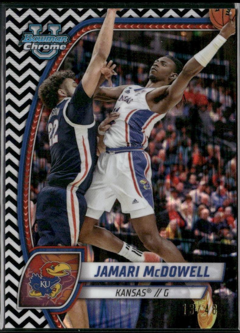 Jamari McDowell [Black White Refractor] #81