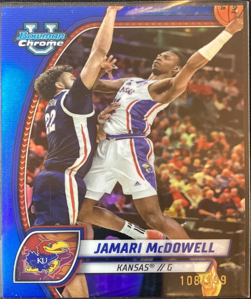 Jamari McDowell [Blue Refractor] #81