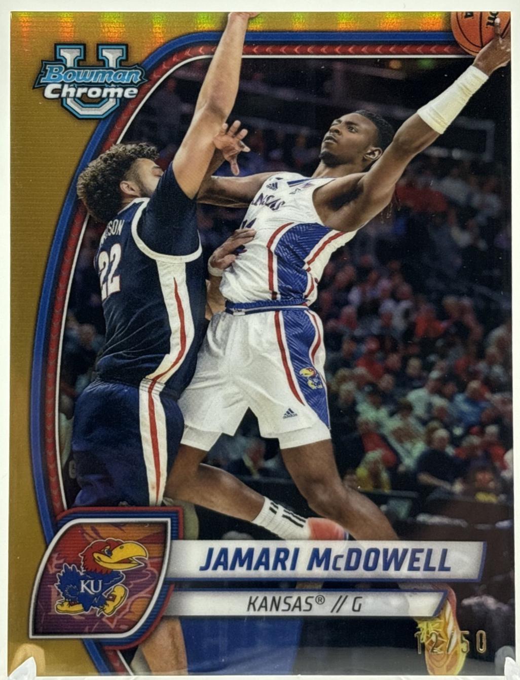Jamari McDowell [Gold Refractor] #81
