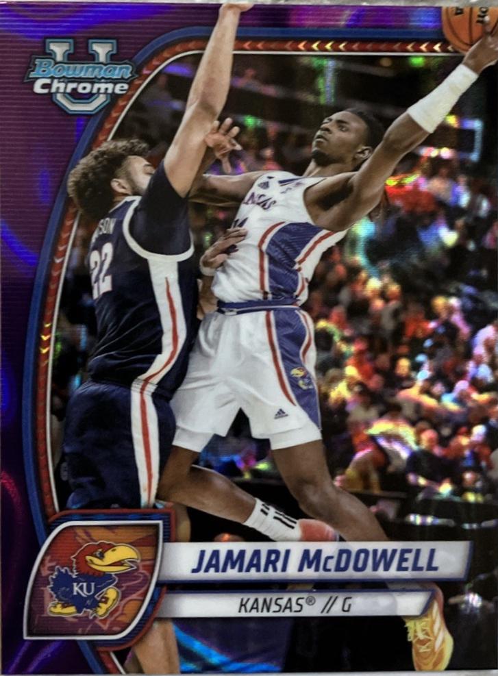 Jamari McDowell [Purple Lava Refractor] #81