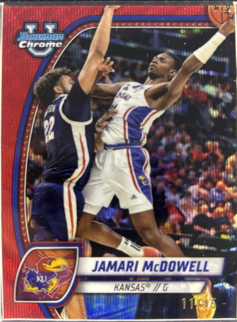 Jamari McDowell [Red Wave Refractor] #81