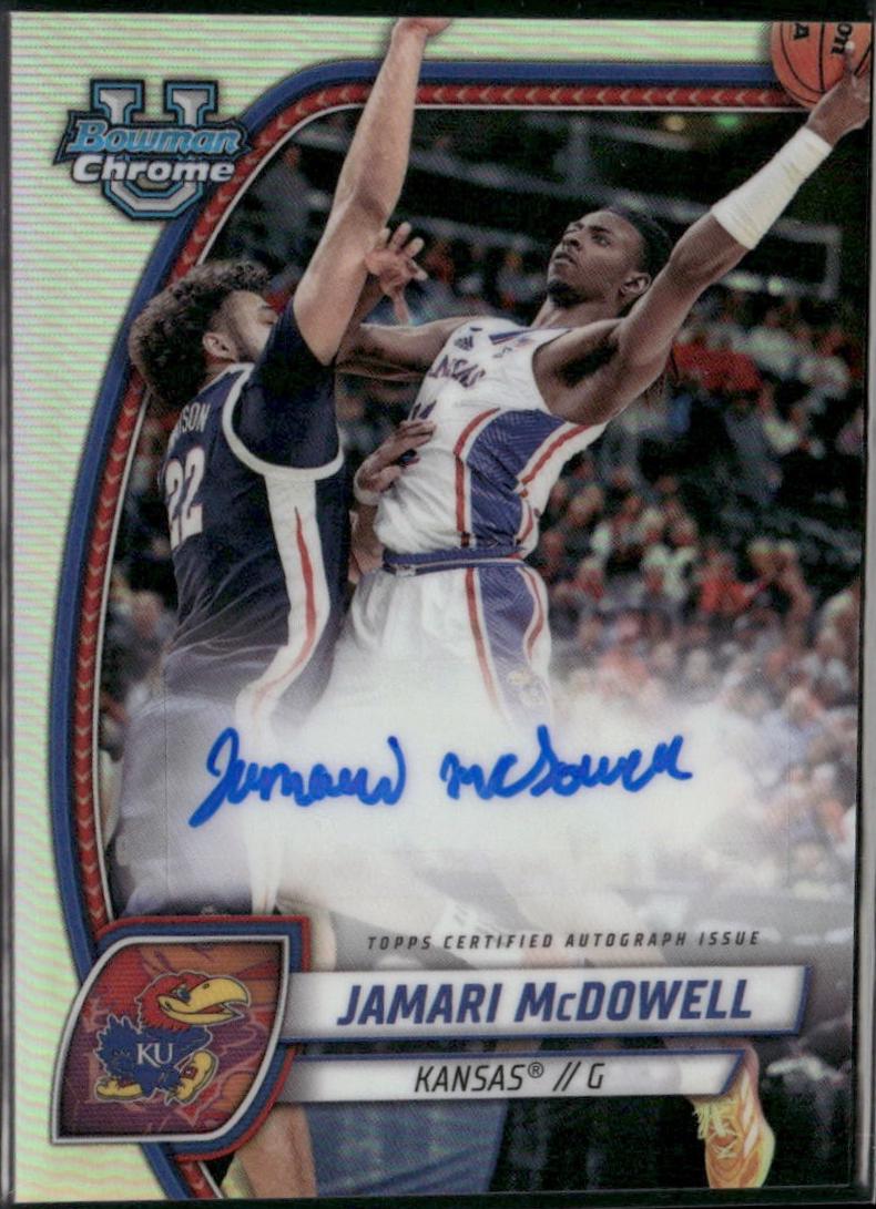 Jamari McDowell [Refractor Autograph] #81
