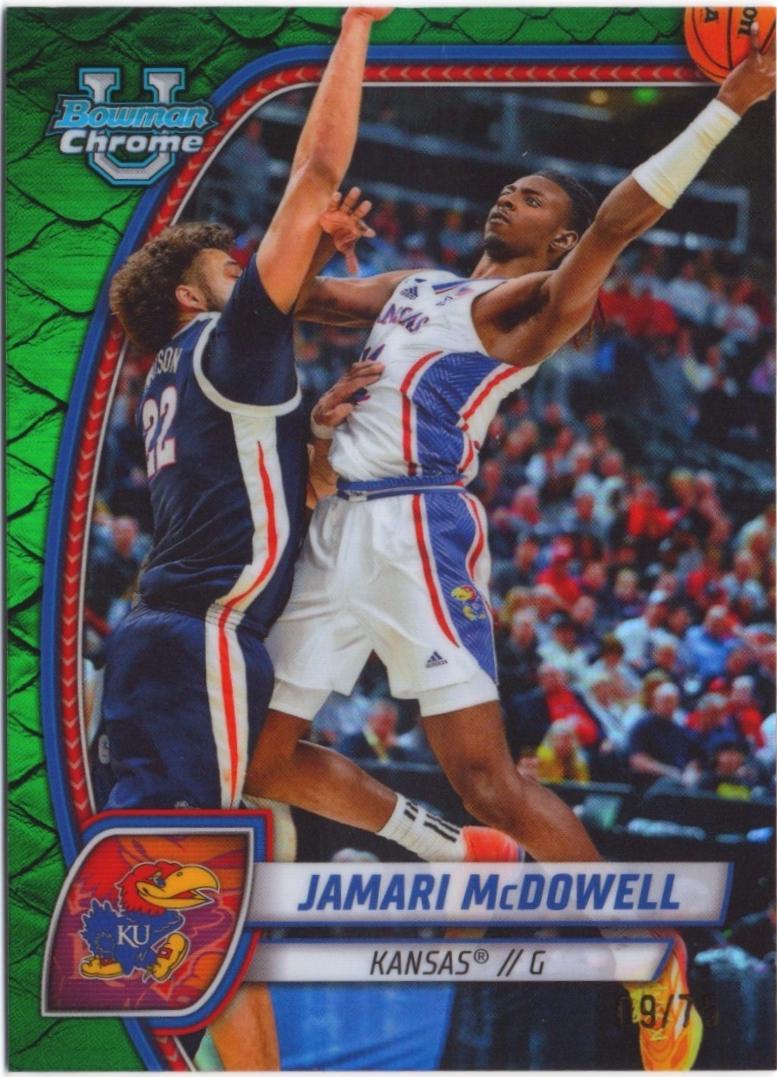 Jamari McDowell [Reptilian Green Refractor] #81