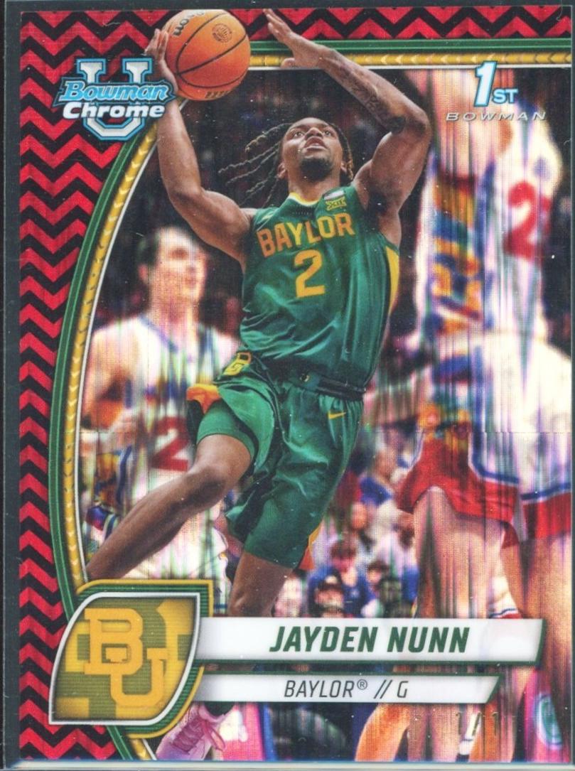 Jayden Nunn [Black Red Refractor] #30