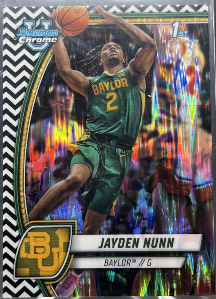 Jayden Nunn [Black White Refractor] #30