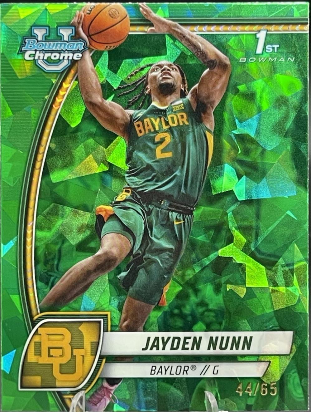 Jayden Nunn [Green Refractor Autograph] #30