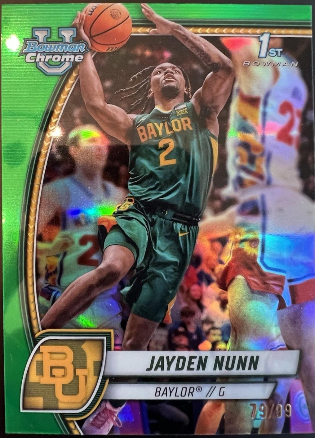 Jayden Nunn [Green Refractor] #30