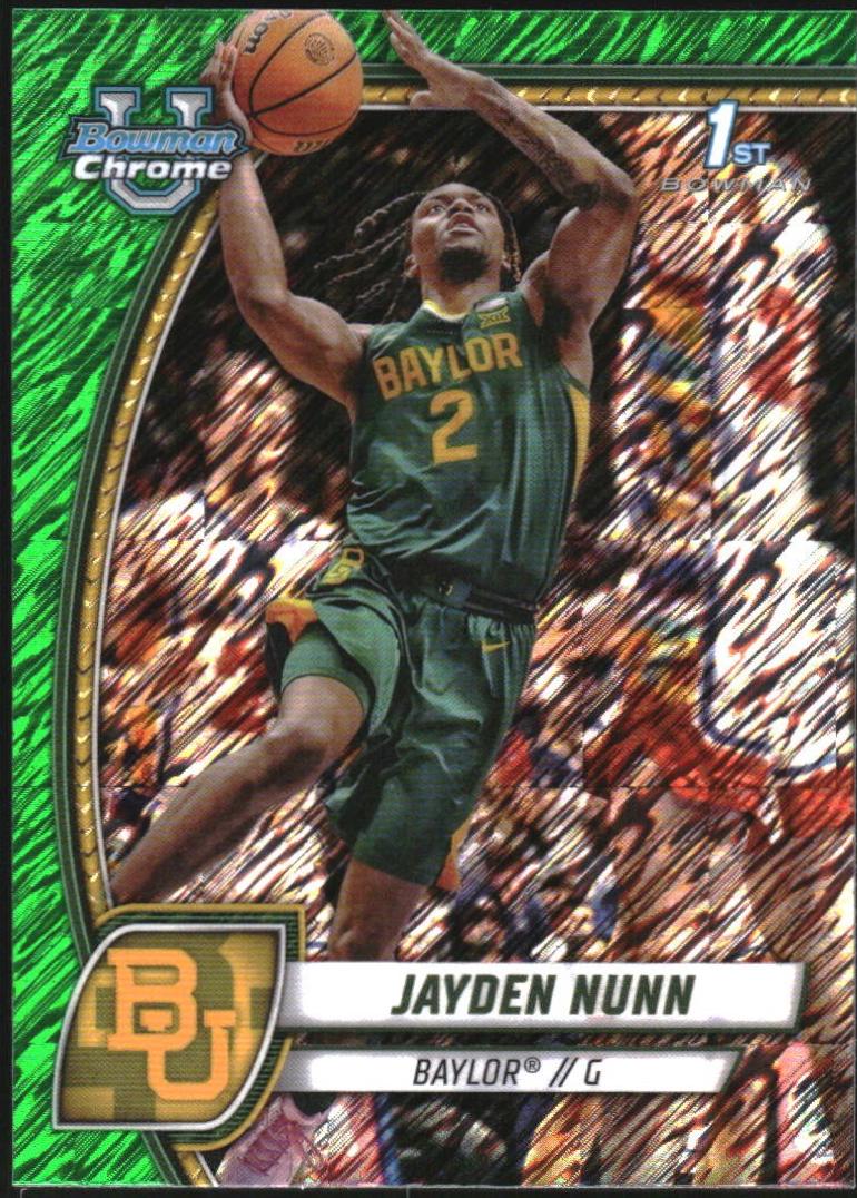 Jayden Nunn [Green Shimmer Refractor] #30