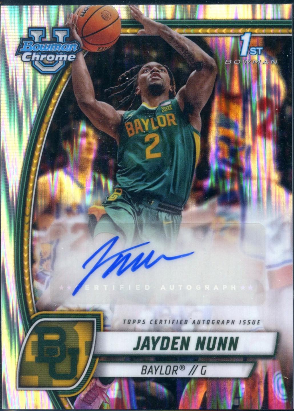 Jayden Nunn [Prospect Autograph] #30