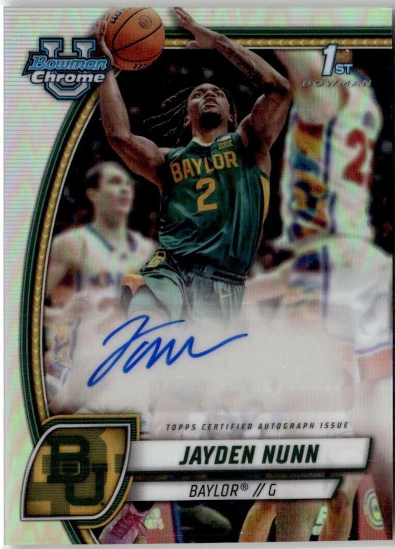 Jayden Nunn [Refractor Autograph] #30
