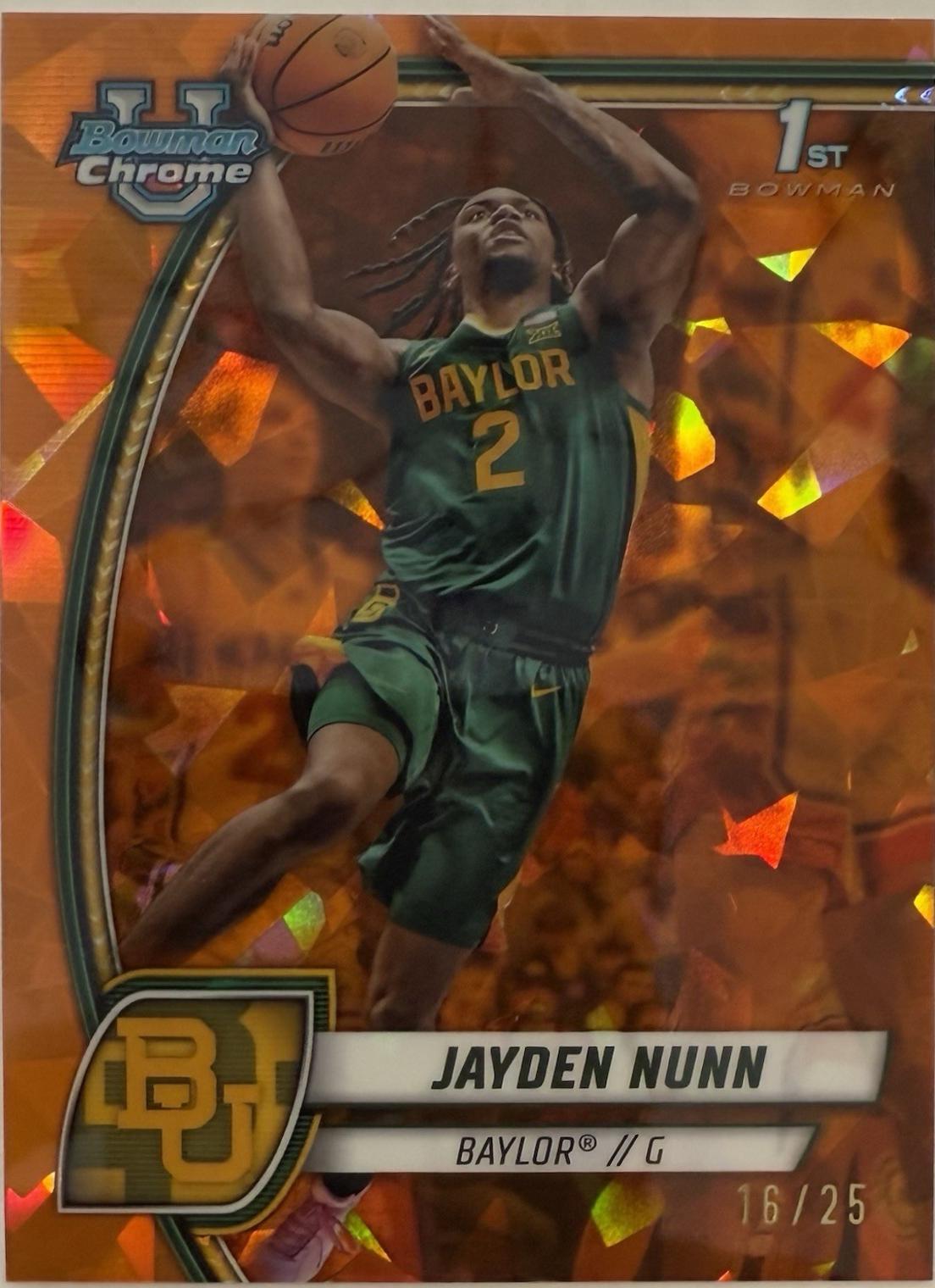 Jayden Nunn [Reptilian Orange Refractor] #30