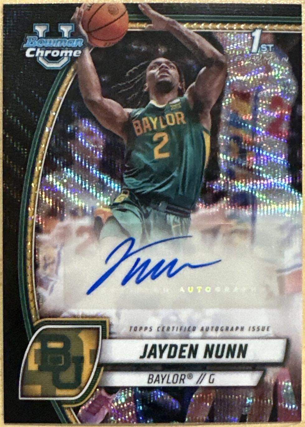 Jayden Nunn [Superfractor Autograph] #30