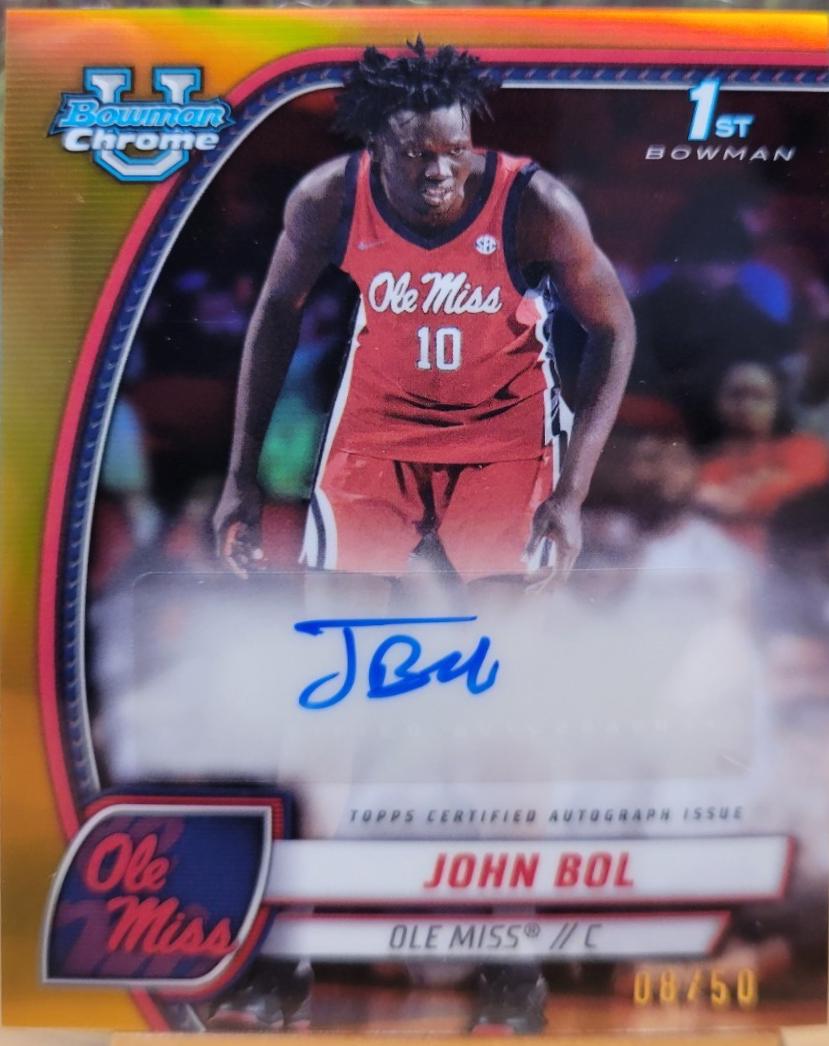 John Bol [Gold Refractor Autograph] #31