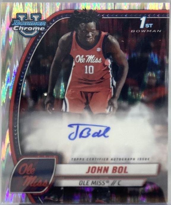 John Bol [Stealth Refractor Autograph] #31