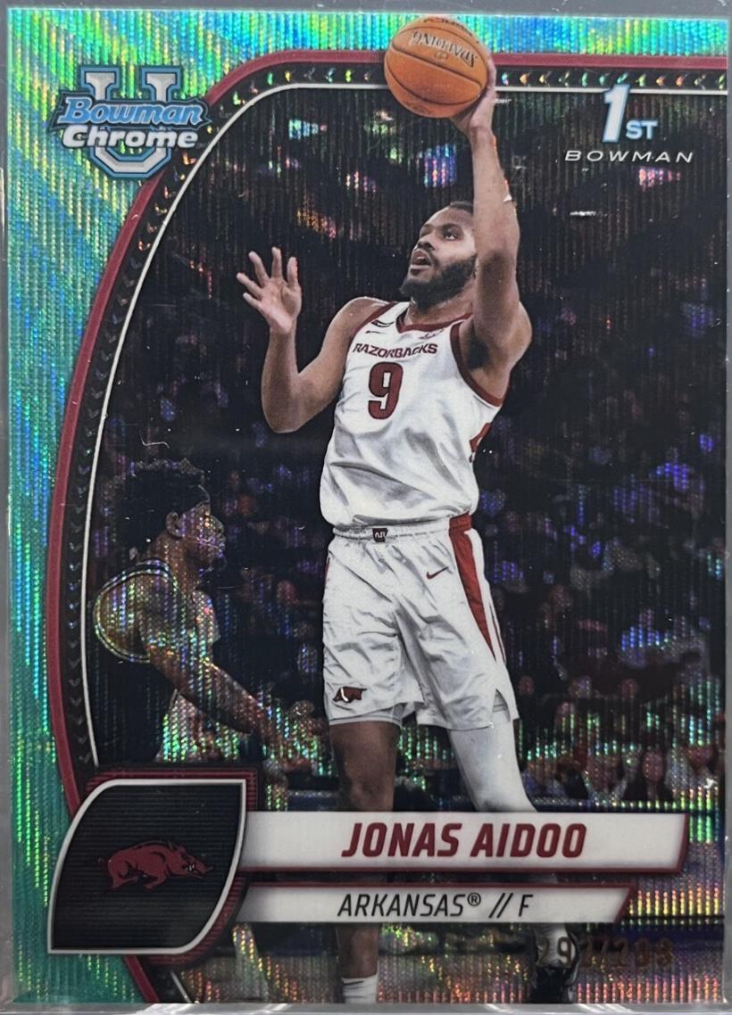 Jonas Aidoo [Aqua Wave Refractor] #32