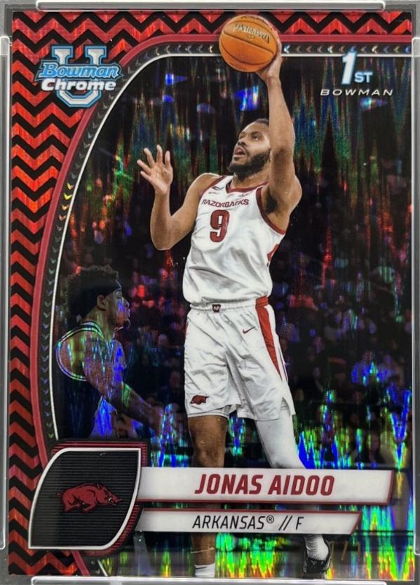 Jonas Aidoo [Black Red Refractor] #32