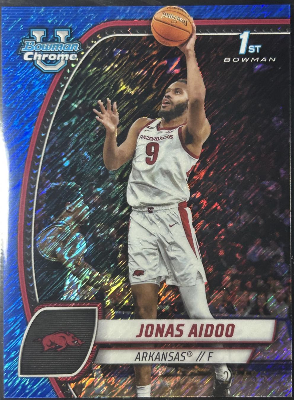 Jonas Aidoo [Blue Shimmer Refractor] #32