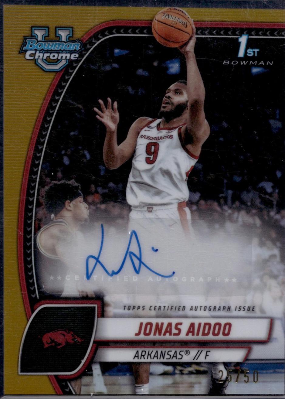 Jonas Aidoo [Gold Refractor] #32