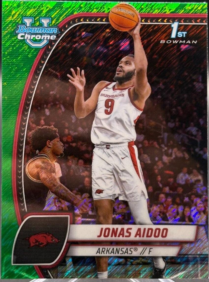 Jonas Aidoo [Green Shimmer Refractor] #32