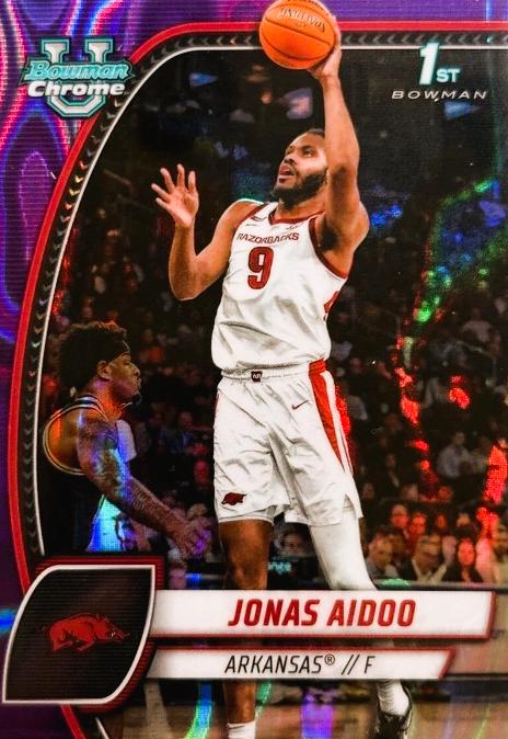 Jonas Aidoo [Purple Lava Refractor] #32