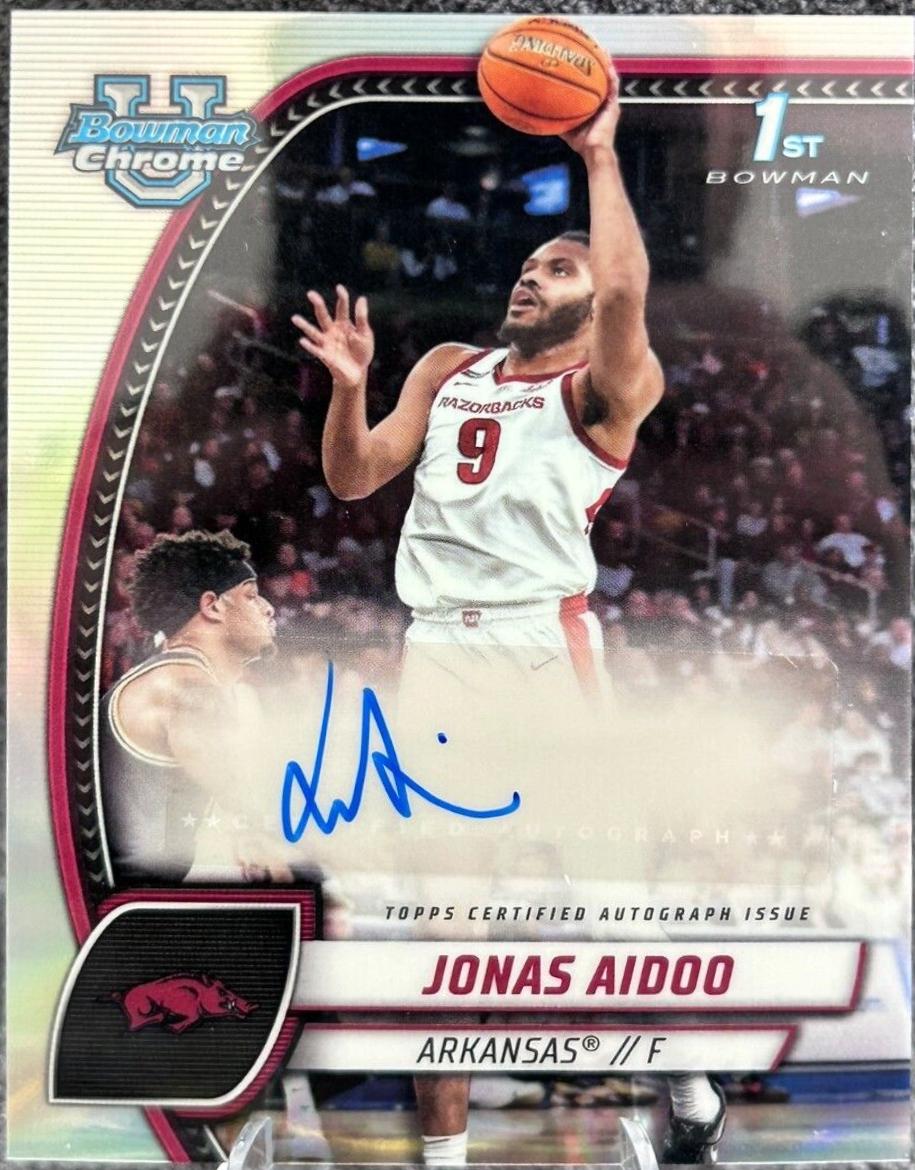Jonas Aidoo [Refractor Autograph] #32