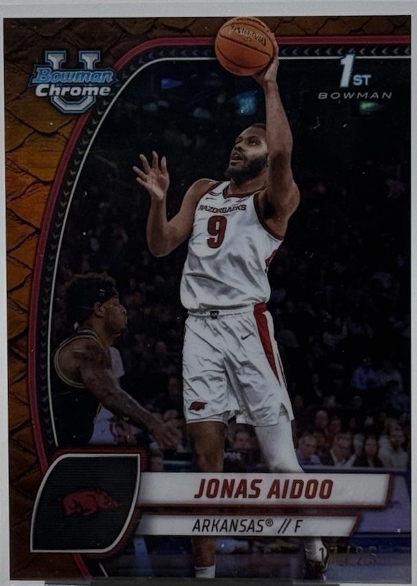 Jonas Aidoo [Reptilian Orange Refractor] #32