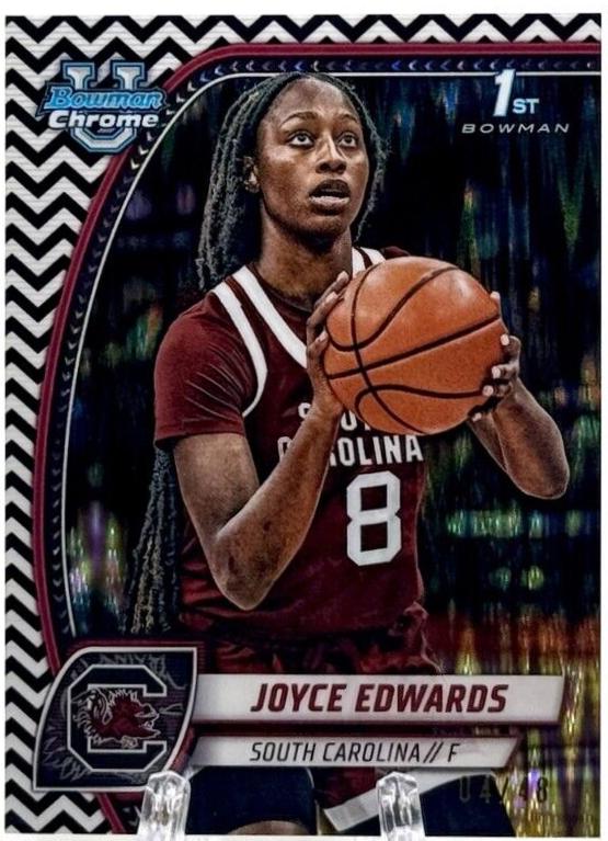 Joyce Edwards [Black White Refractor] #36