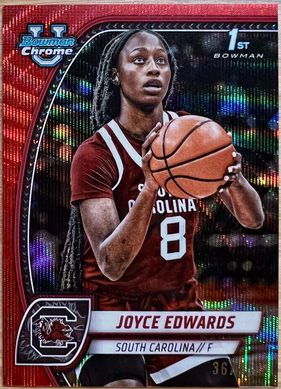 Joyce Edwards [Red Wave Refractor] #36