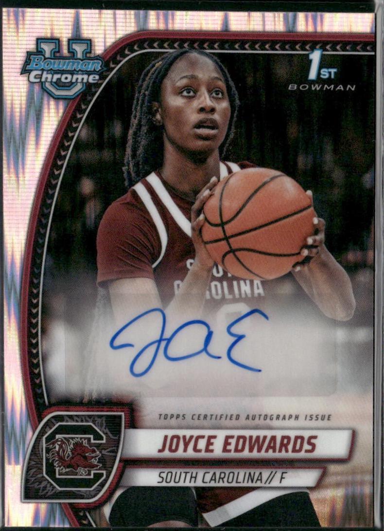 Joyce Edwards [Stealth Refractor Autograph] #36