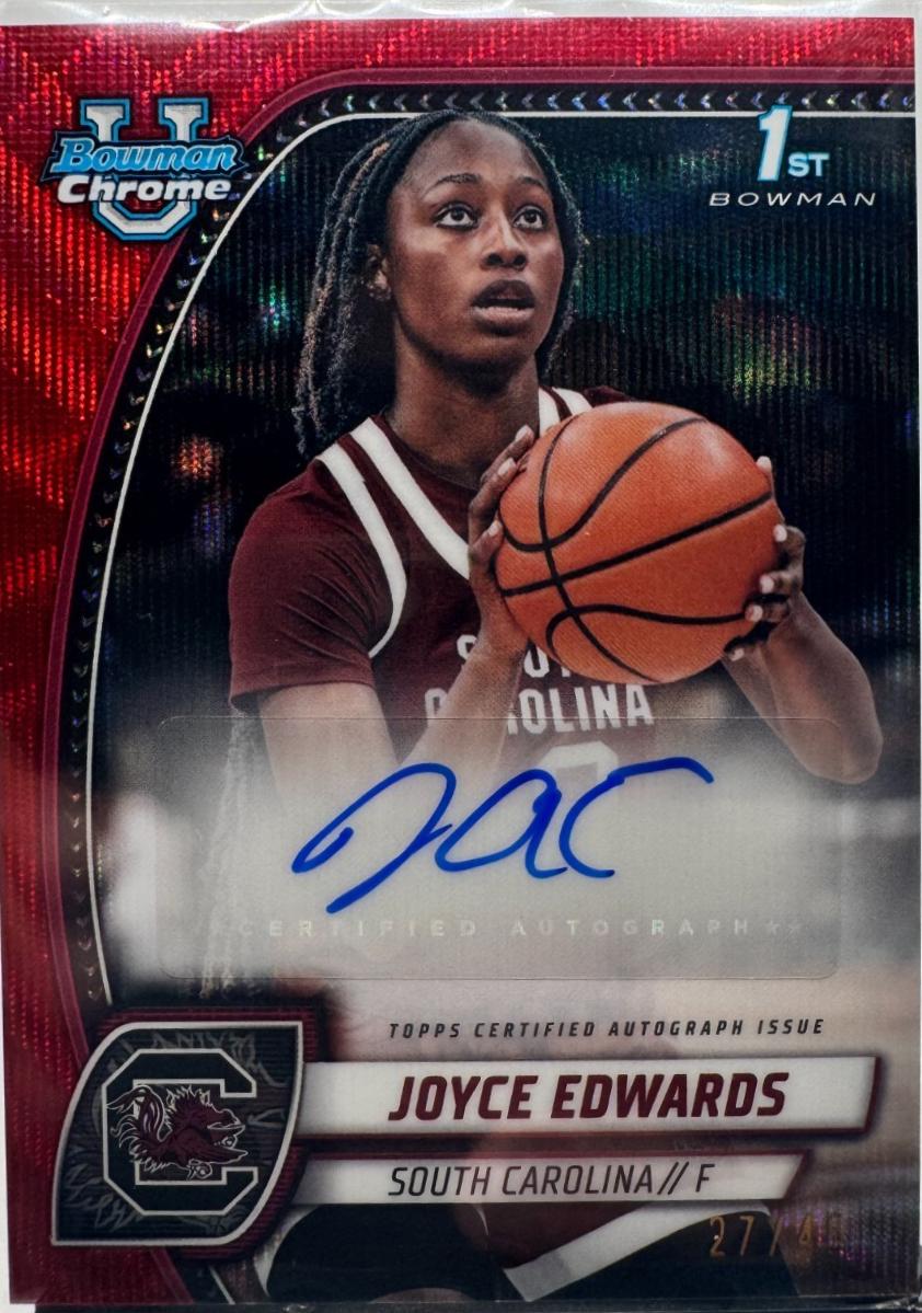 Joyce Edwards [Superfractor Autograph] #36