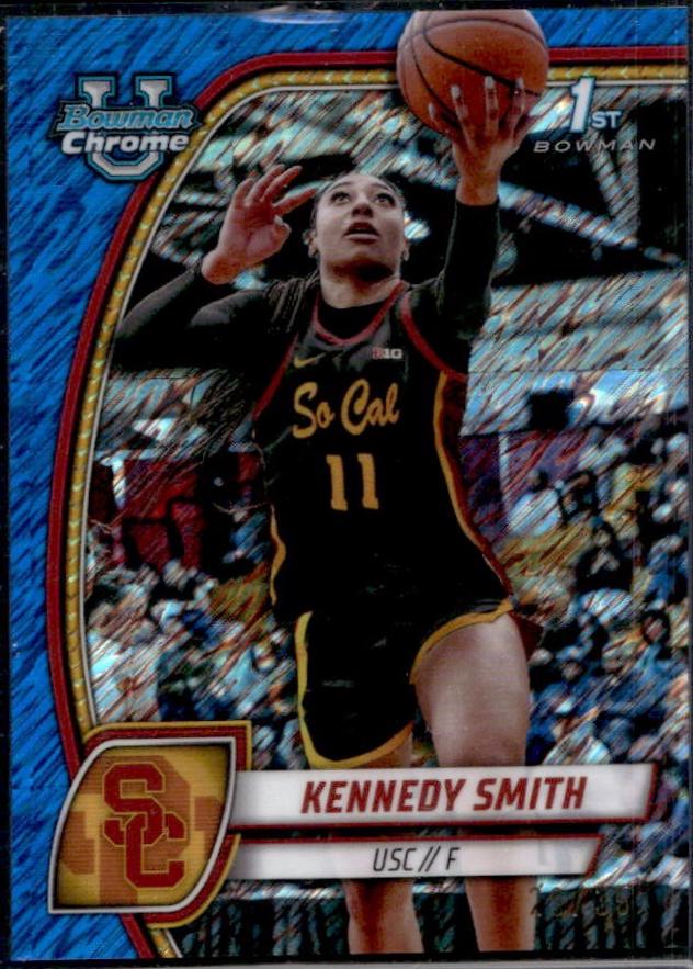 Kennedy Smith [Blue Shimmer Refractor] #44