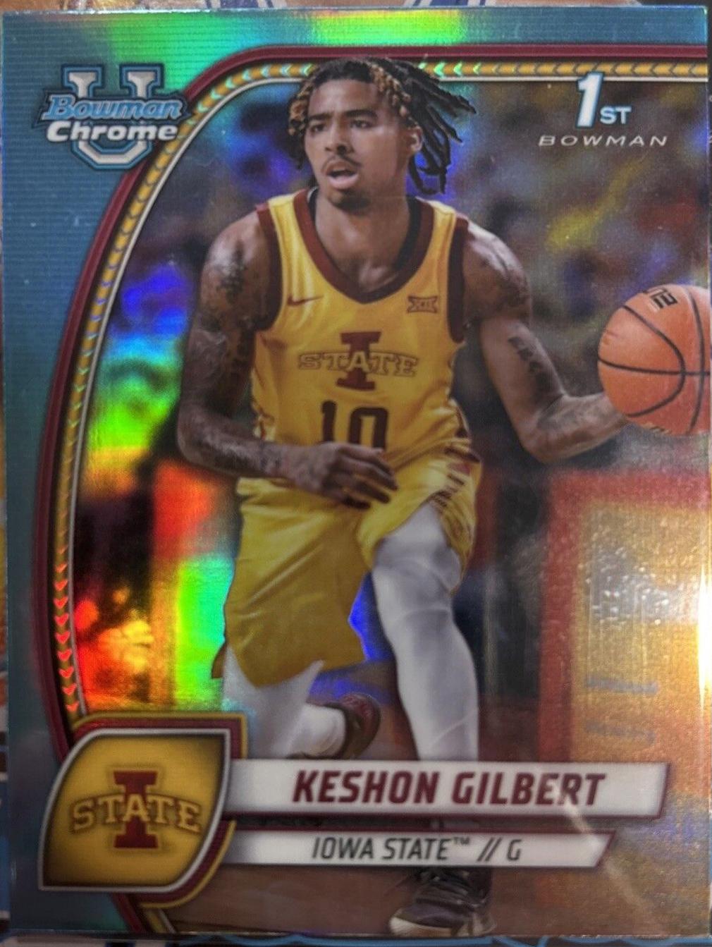 Keshon Gilbert [Aqua Wave Refractor] #45