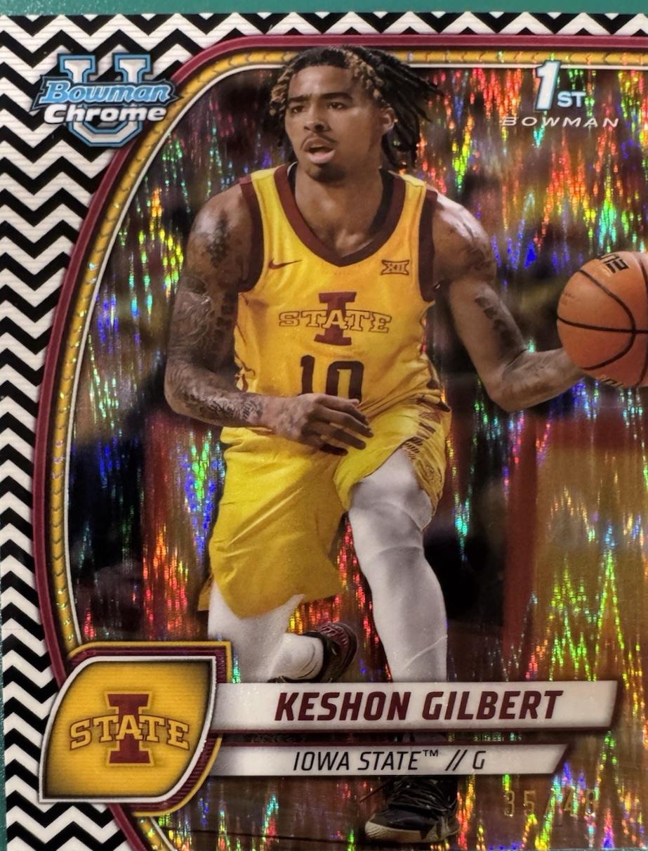 Keshon Gilbert [Black White Refractor] #45