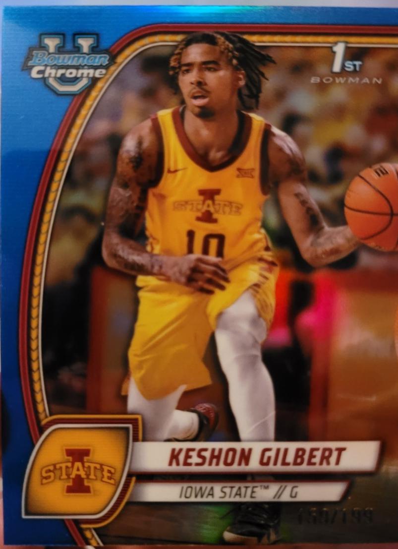 Keshon Gilbert [Blue Refractor] #45