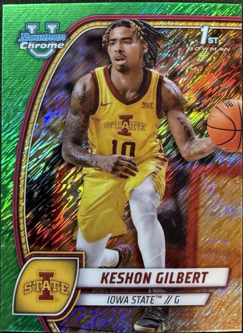 Keshon Gilbert [Green Shimmer Refractor] #45