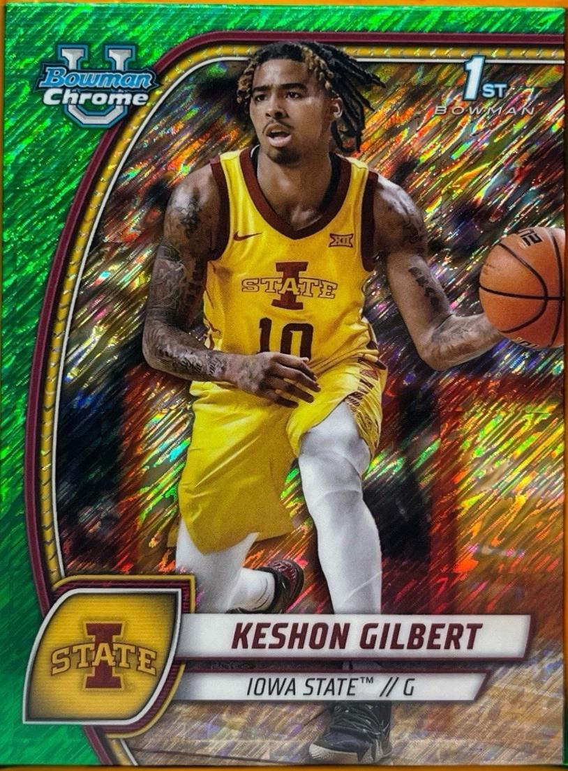 Keshon Gilbert [Green Wave Refractor] #45