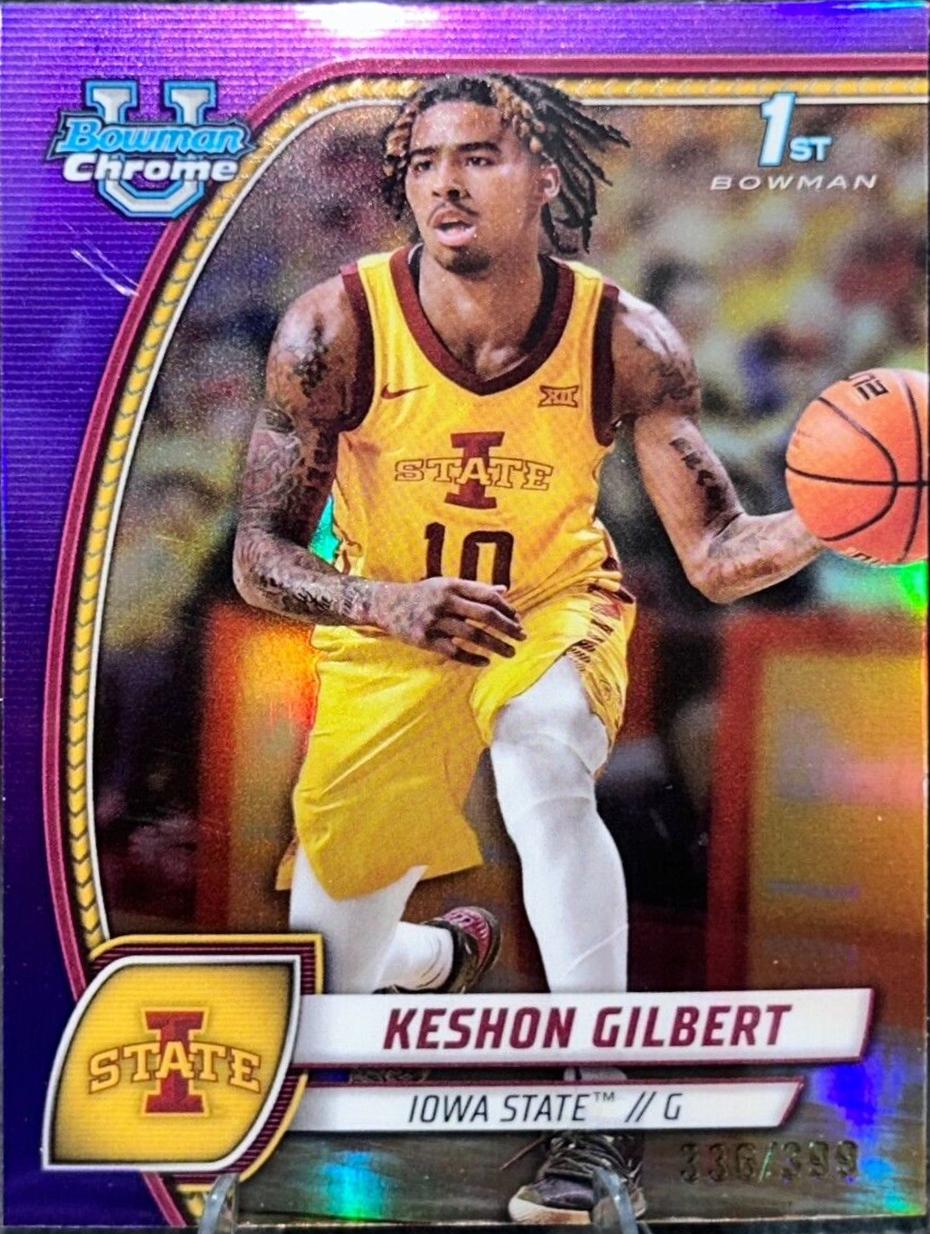 Keshon Gilbert [Purple Refractor] #45