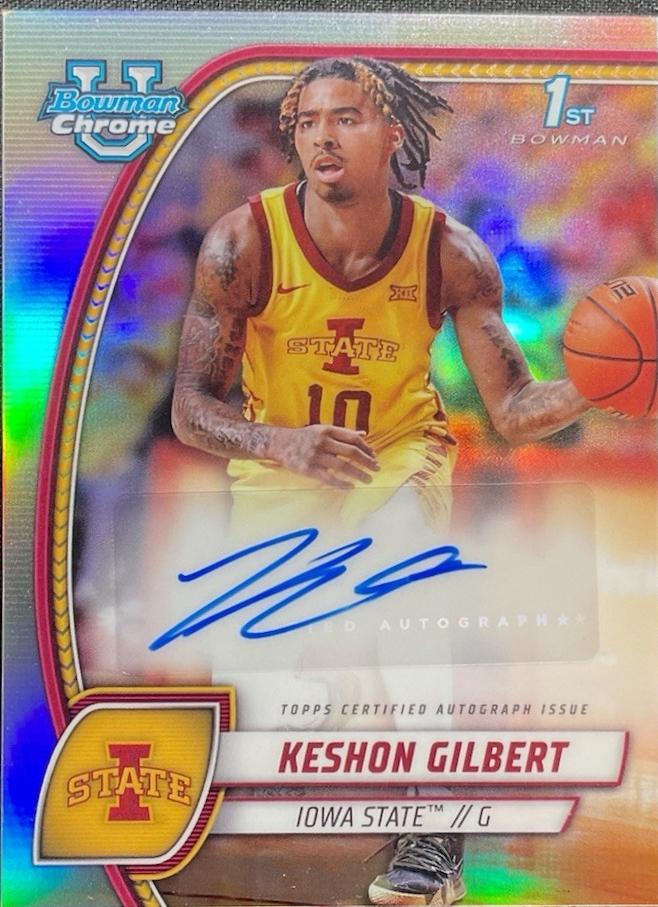Keshon Gilbert [Refractor Autograph] #45