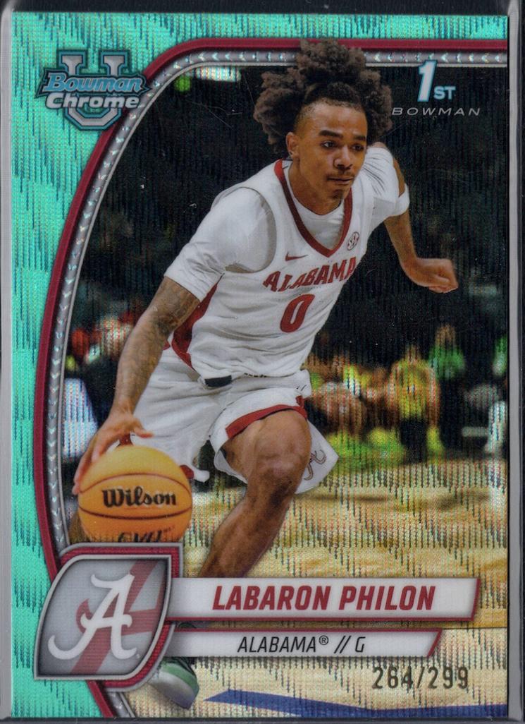 Labaron Philon [Aqua Wave Refractor] #49