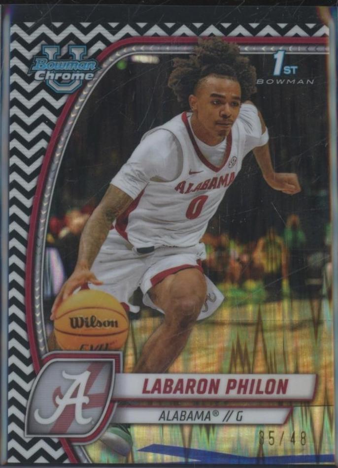 Labaron Philon [Black White Refractor] #49