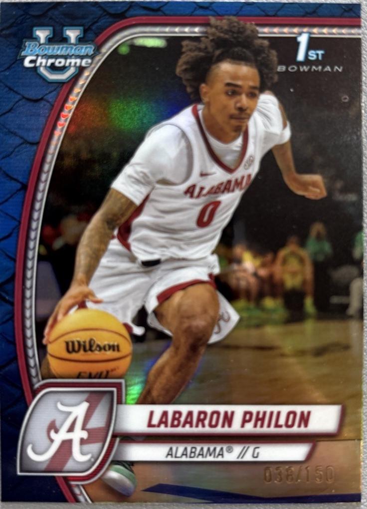 Labaron Philon [Blue Refractor] #49
