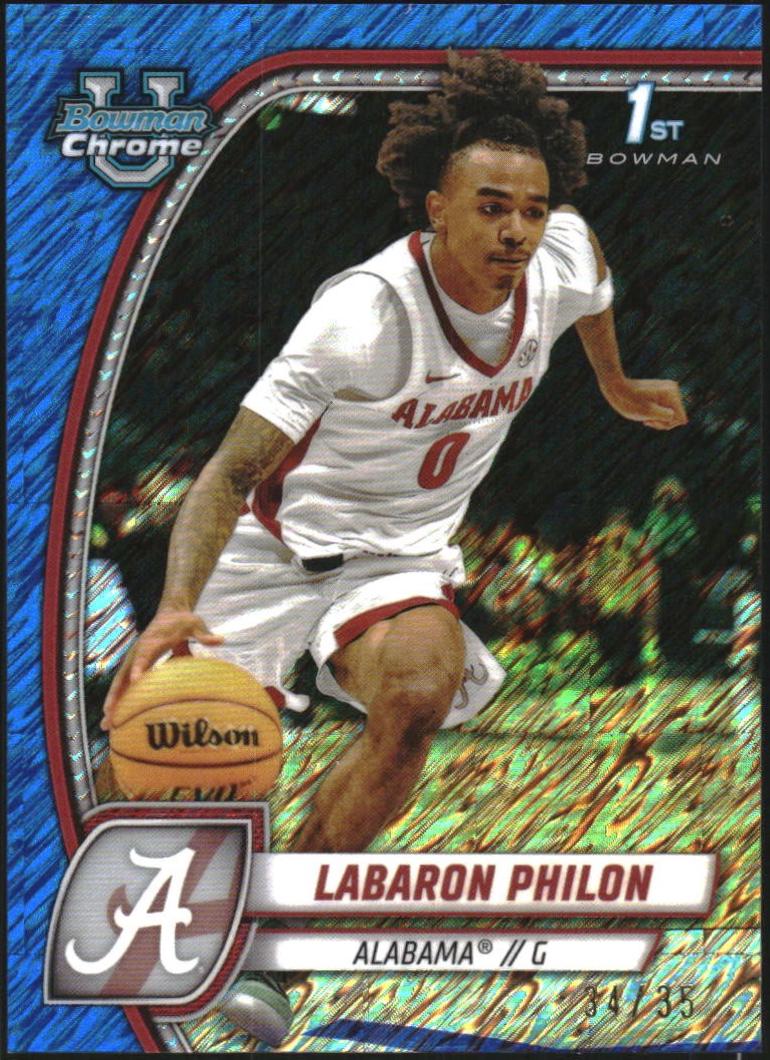 Labaron Philon [Blue Shimmer Refractor] #49