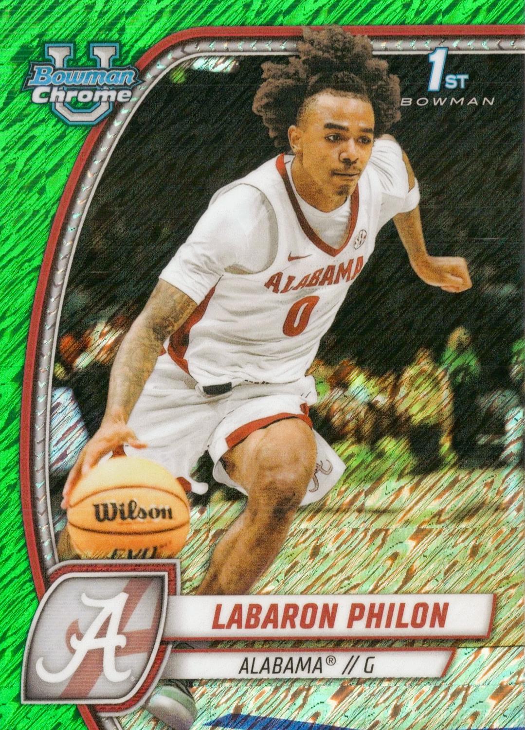 Labaron Philon [Green Shimmer Refractor] #49