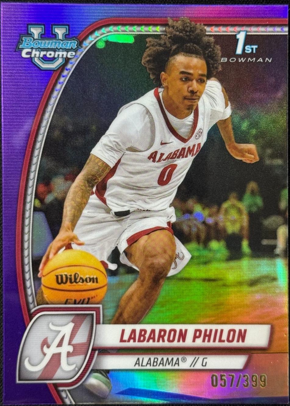 Labaron Philon [Purple Refractor] #49
