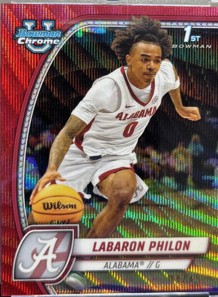 Labaron Philon [Red Wave Refractor] #49